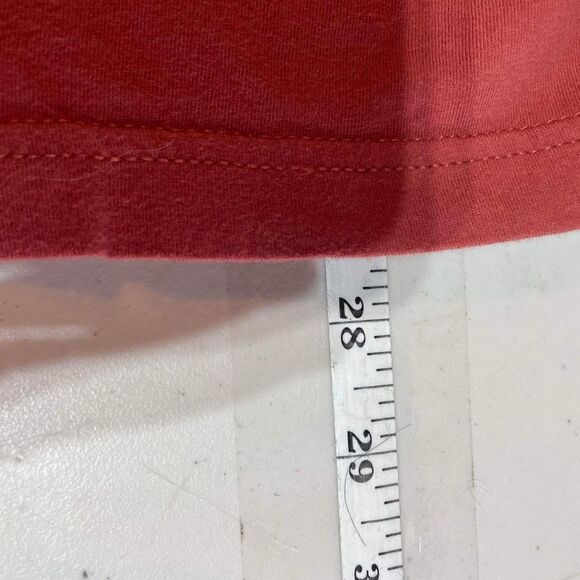 Bella Canvas Fall for Jesus He Never Leaves Graphic‎ shirt Large Red religious - Picture 5 of 6